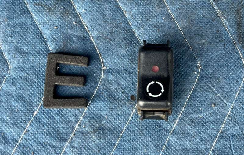 1986-1995 Mercedes 300D W124 HVAC Air Circulation Switch 1248203110 OEM #2835EM