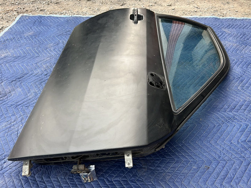 1983-1985 Porsche 944 Front Passenger Right Door Assembly Black OEM #5718EM