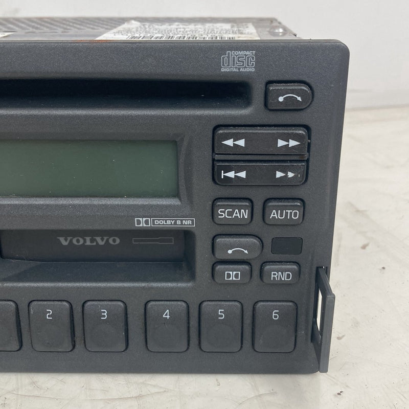1998-2000 Volvo V70 S70 AM FM Stereo Radio CD Tape Player Head Unit OEM #5198M