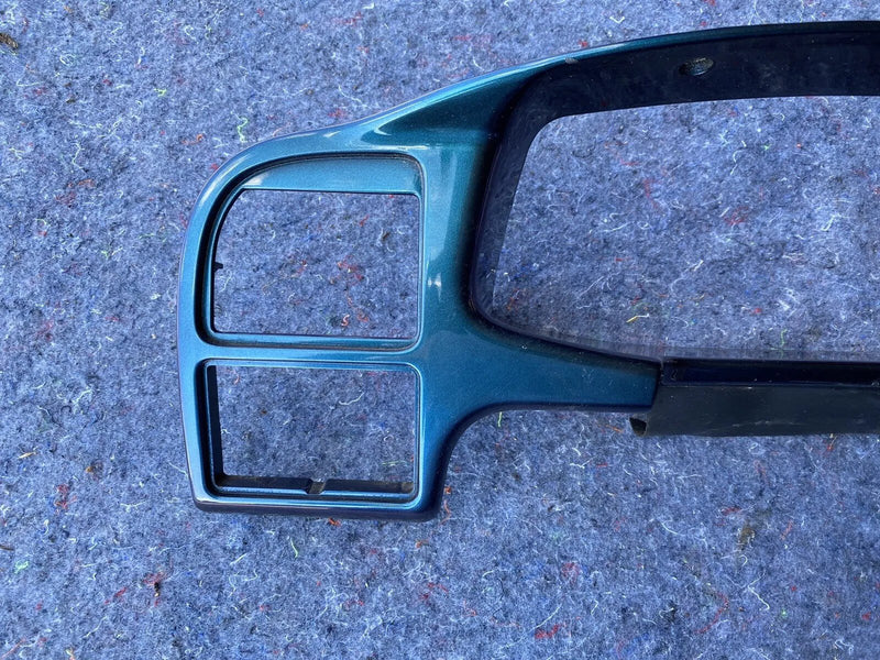 99-01 Isuzu Vehicross Dash Gauge Cluster Surround Trim Radio Vent OEM #1382E