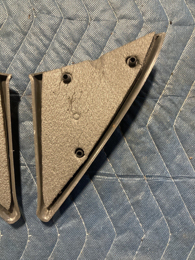 1998-2000 Volvo Pair Door Mirror Access Sail Trim Covers OEM V70 V70R S70 #249M
