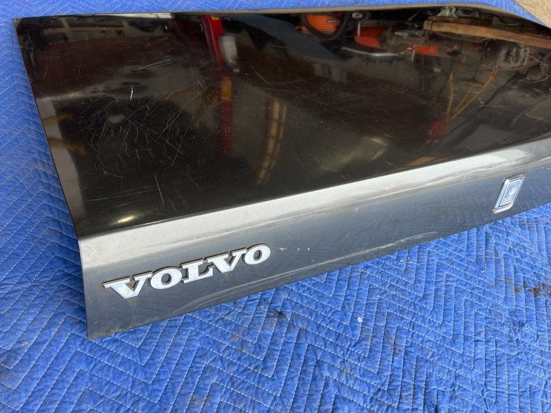 1989-1995 Volvo 740 940 Sedan Rear Deck Trunk Lid Panel Gray OEM #3648EM