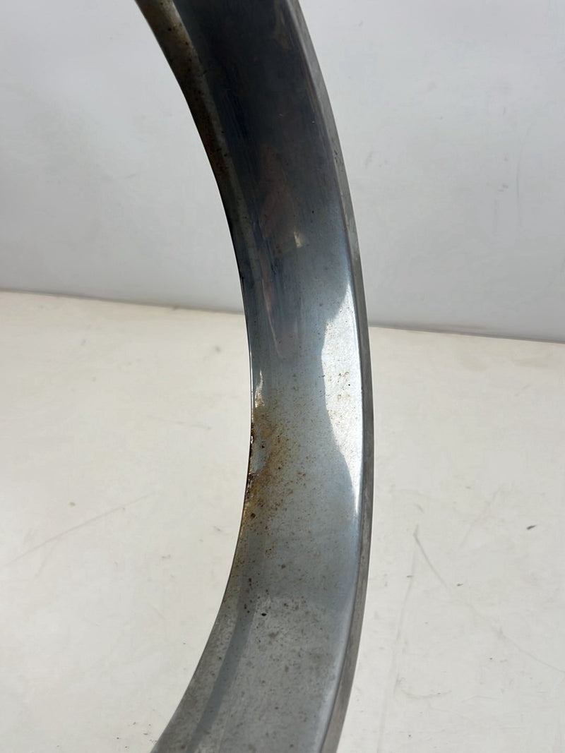 1975-1980 Volvo 244 240 14” Steel Wheel Trim Ring Chrome OEM #5401EM