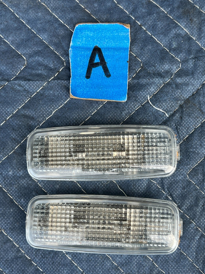 2005-2011 Audi A6 Sun Visor Overhead Vanity Light Pair 4EO 947 105 #16ZJ