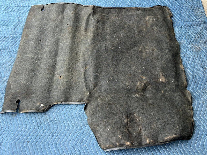 1975-1980 Volvo 244 240 *Sedan Only* Trunk Rear Carpet Black OEM #5406EM