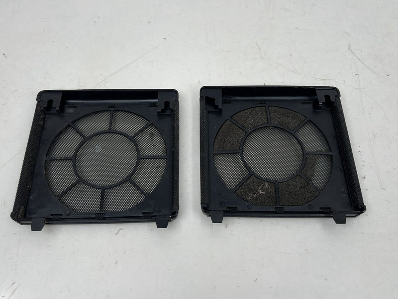 1990-1992 Volvo 740 745 940 Speaker Grille Trim Pair Black 17637 OEM #5889EM
