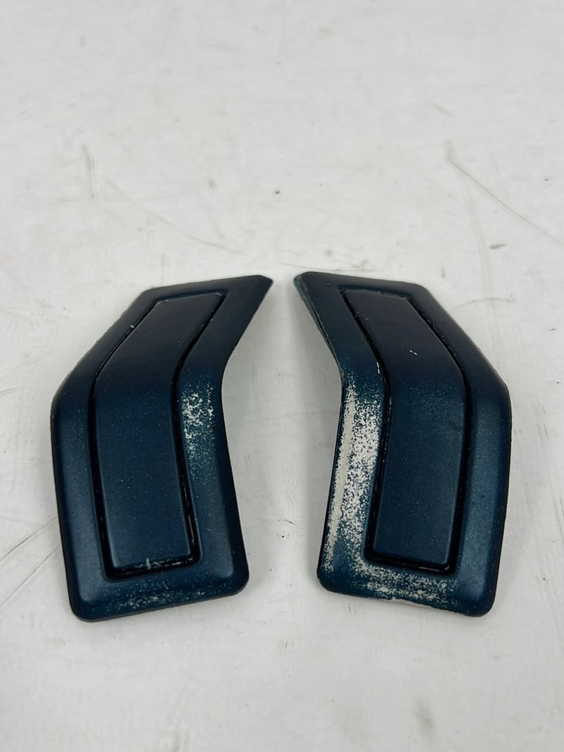 1990-1992 Volvo 740 745 940 Wagon Only Rear Upper Roof Trim Blue Pair OE #5915EM