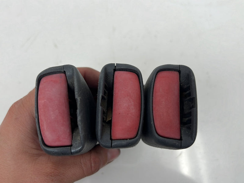 2004-2007 Volvo S60R S60 Sedan Rear Seat Belt Buckle Set of 3 OEM #5816EM