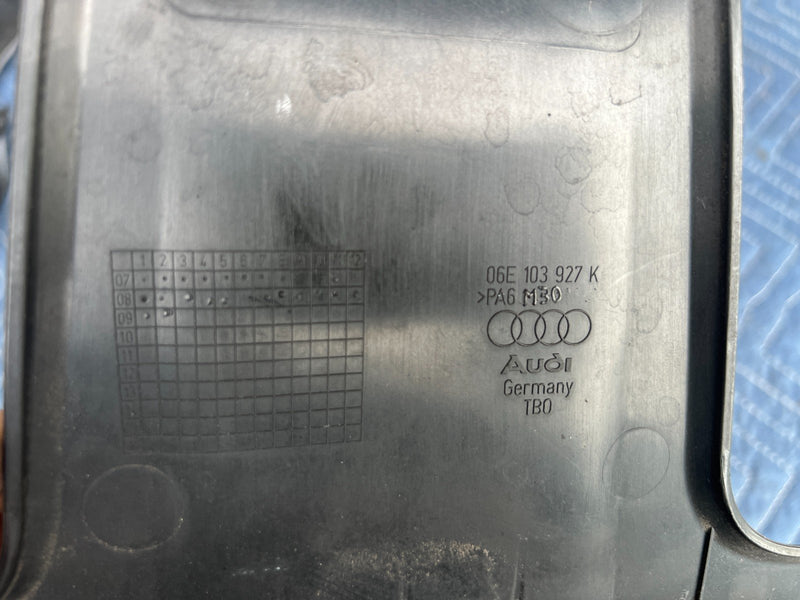 2005-2011 Audi A6 Front & Rear Engine Cover Pair 06E103927K OEM #3427EM