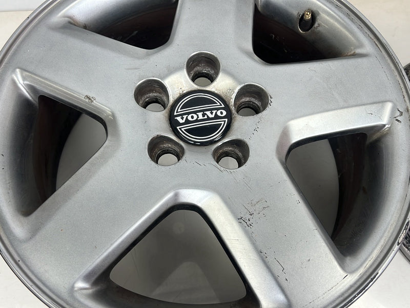 1998-2000 Volvo V70 5 Spoke 6.5Jx16 16" Wheel Set Smoked Hyper 5x108 OEM #6351EM