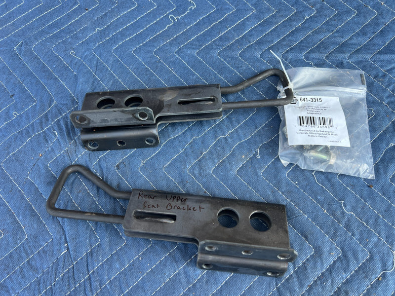 2010-2013 Suzuki SX4 Hatchback Rear Seat Bracket Hardware & Catches OEM #1342CN