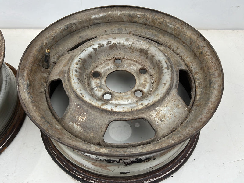 1975-1980 Volvo 244 240 14" Steel Wheel Rim Set of 4 5.5Jx14x20 OEM #5404EM