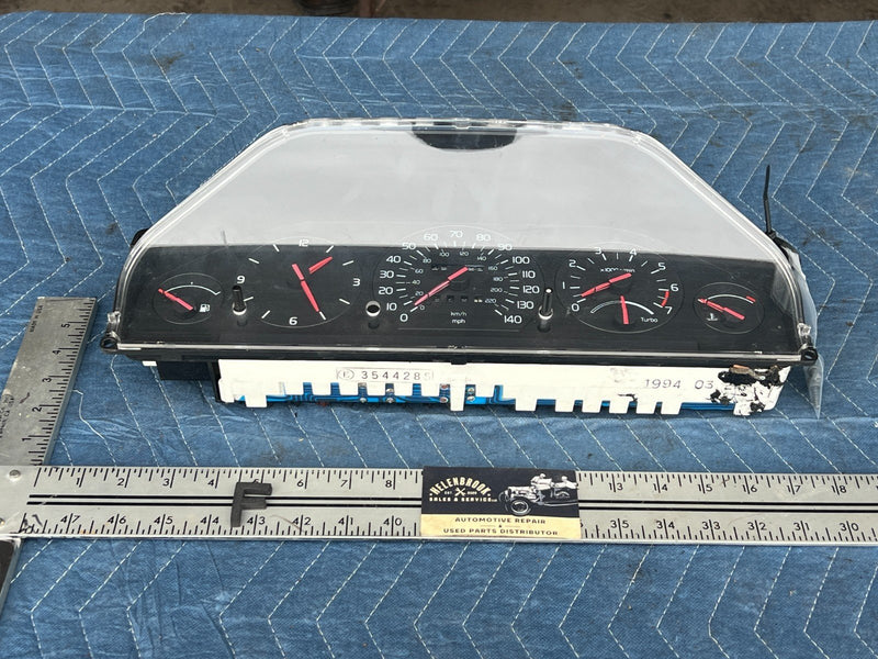 1993-1994 Volvo 940 740 Dash Gauge Instrument Cluster Speedometer OEM #3244EM