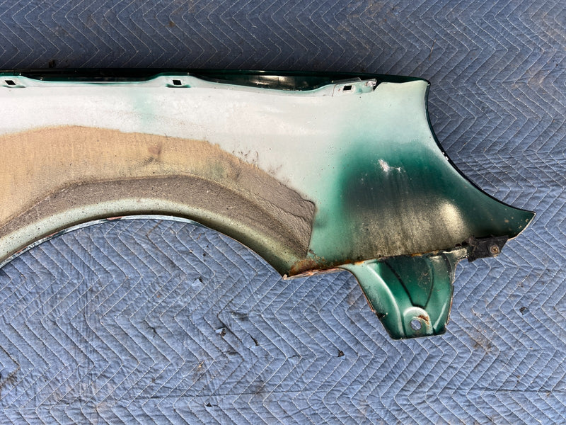 1998-2003 Mercedes W210 E320 Front Driver Left Fender Panel Green OEM #4733EM