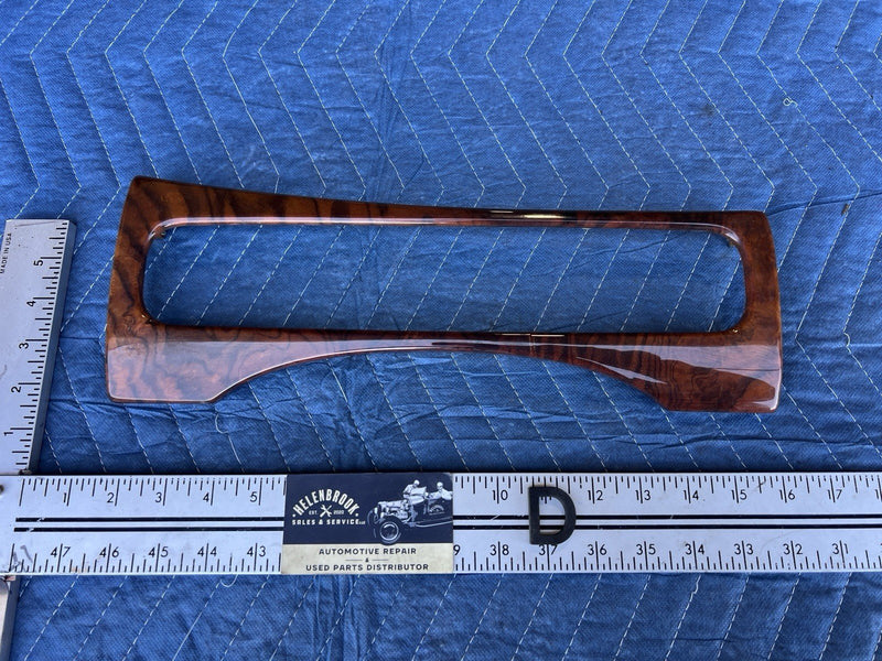 1998-2003 Jaguar XJR XJ8 X308 Center Dash Vent Wood Trim Bezel Surround #4633E