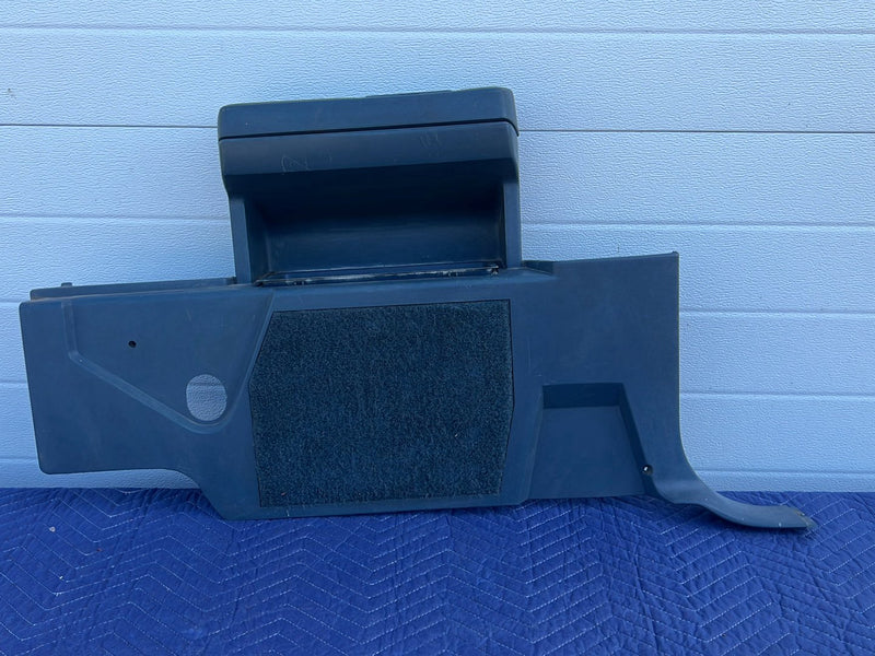 1995-1998 Chevrolet GMC K2500 Ext Cab Left Rear Panel Door Trim Blue OEM #5161EM
