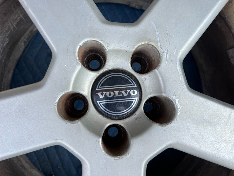 2005-2007 Volvo S60R V70R 18" x 8J Wheel & Tire Set of 4 30647397 OEM #2858EM