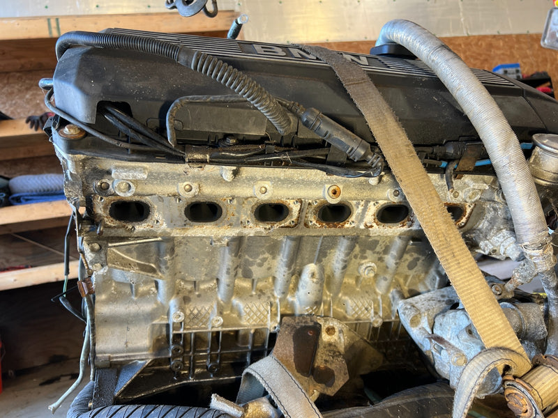 2000-2005 BMW 325xi E46 Engine Assembly M54 2.5L 6 Cyl *Runs* OEM #4844EM