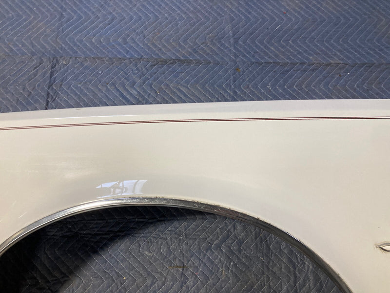1976-1979 Cadillac Seville Driver LH Left Front Fender White Sedan OEM #1743M