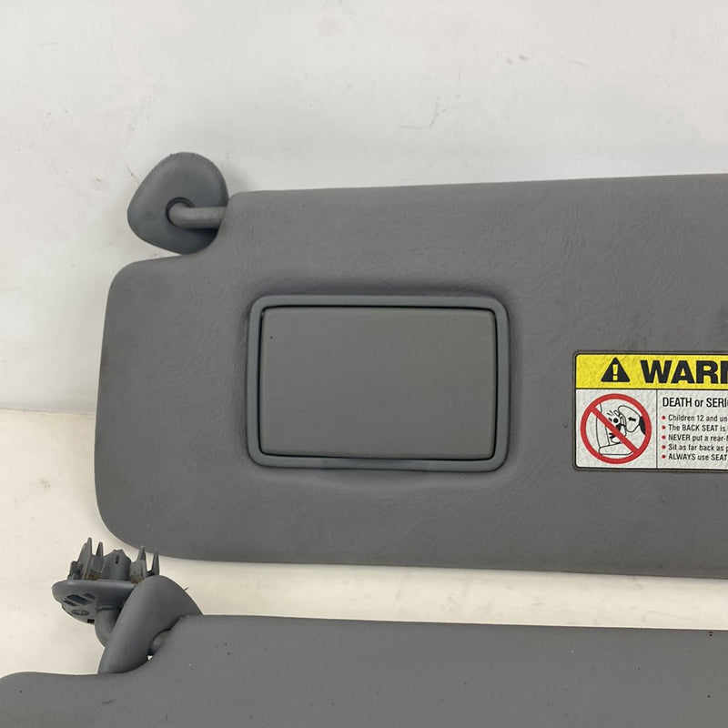 2002-2004 Honda CR-V RD2 Sun Visor Pair Gray Left Right OEM #5081M
