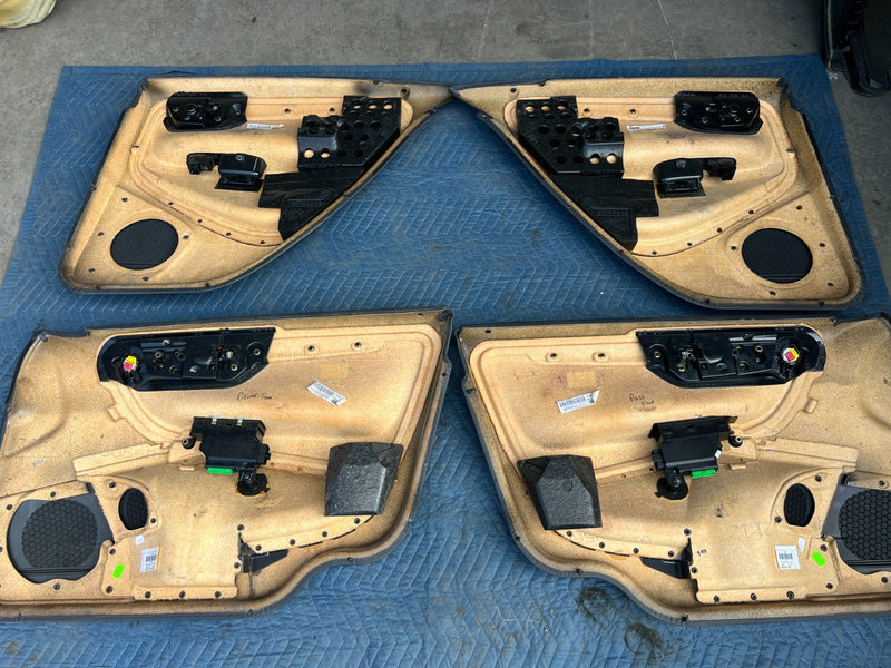 2005-2007 Volvo S60R V70R Right Left Front Rear Door Card Panel Set OEM #2857EM