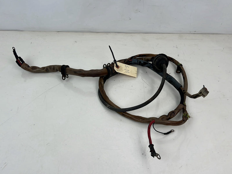 1983-1985 Porsche 944 Alternator Positive Negative Battery Cable Wire OE #5676EM