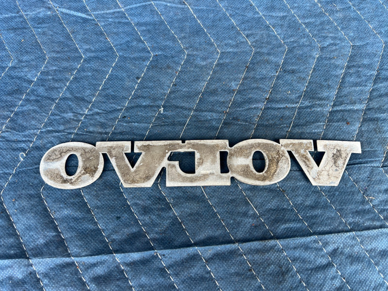 1992-1995 Volvo 940 740 Rear Trunk Hatch Volvo Emblem Badge Logo OEM #3243EM