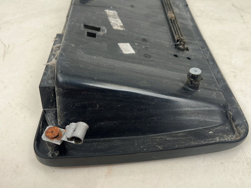 2001-2003 Audi S8 D2 A8 Rear Bumper License Plate Bracket Mount Black OEM #6108EM
