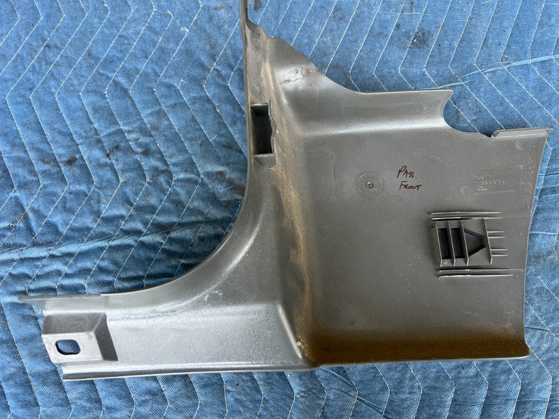 1989-1995 Volvo 740 940 Front Passenger Right Kick Panel Trim Gray OEM #3731EM