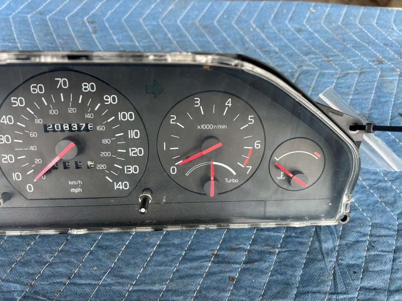 1993-1994 Volvo 940 740 Dash Gauge Instrument Cluster Speedometer OEM #3244EM