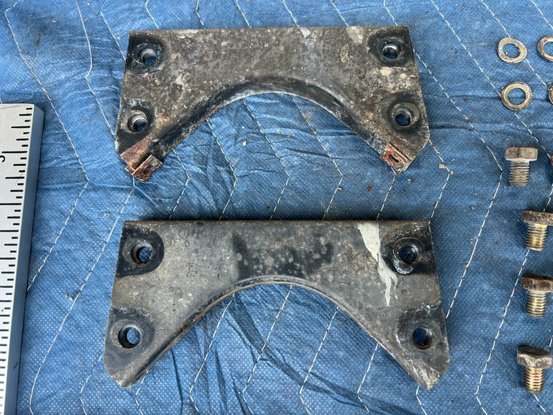 1983-1985 Porsche 944 Center Tunnel Brace Bracket Support w/ Bolts OEM #2555EM