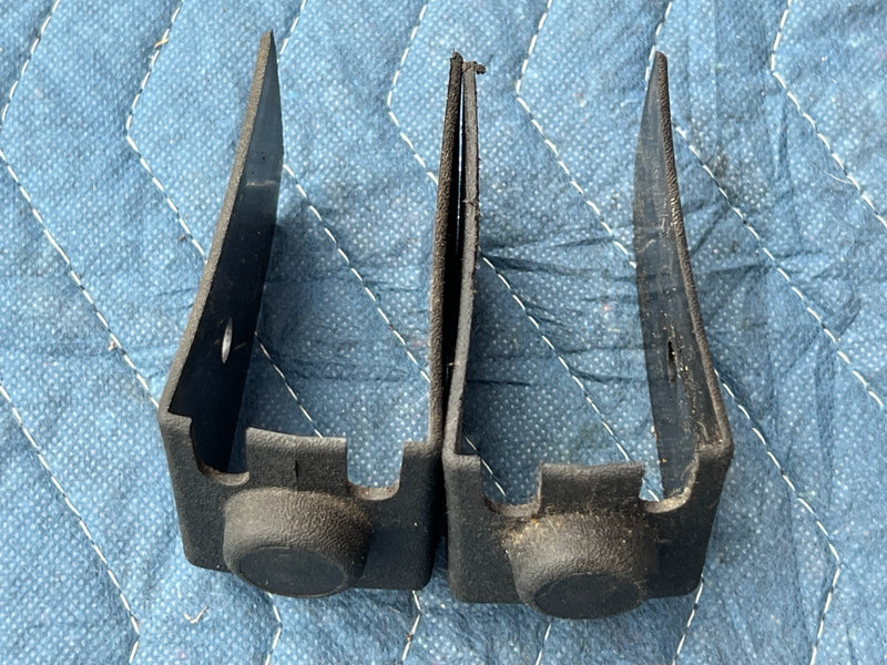 1986-1993 Volvo 240 244 245 Front LH & RH Seat Bolt Cover Trim OEM #4082EM