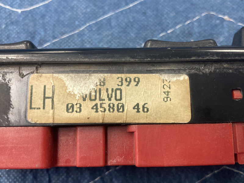 1992-1995 Volvo 940 945 740 Driver Left Master Power Window Switch OEM #6416EM