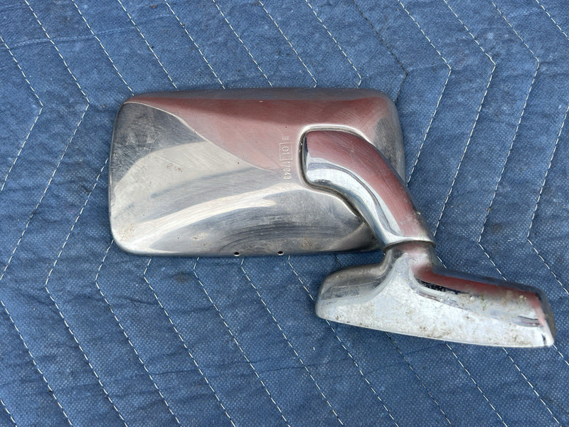 1966-1976 BMW 2002 E10 E12 E21 Chrome Side Mirror Pair LH RH 17043 OEM #3850M