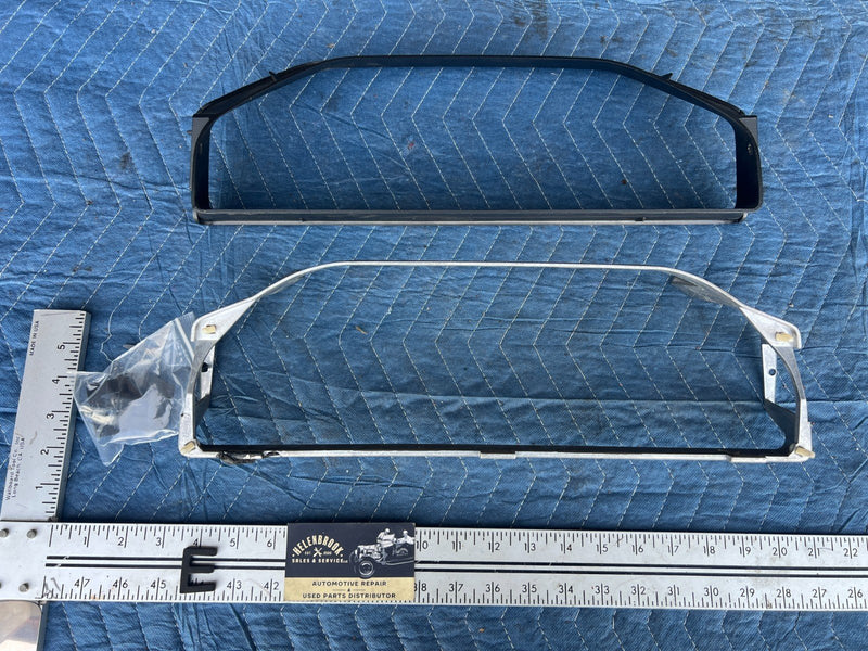 1992-1995 Volvo 940 740 Dash Gauge Instrument Cluster Surround Trim OEM #3235EM
