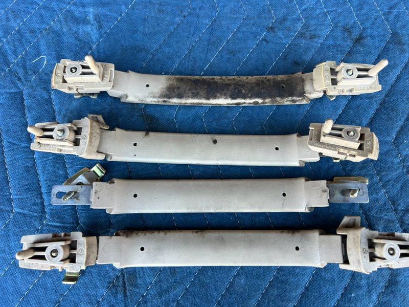 2000-2005 BMW 330xi 325xi E46 Overhead Grab Handle Set of 4 Beige OEM #4765EM