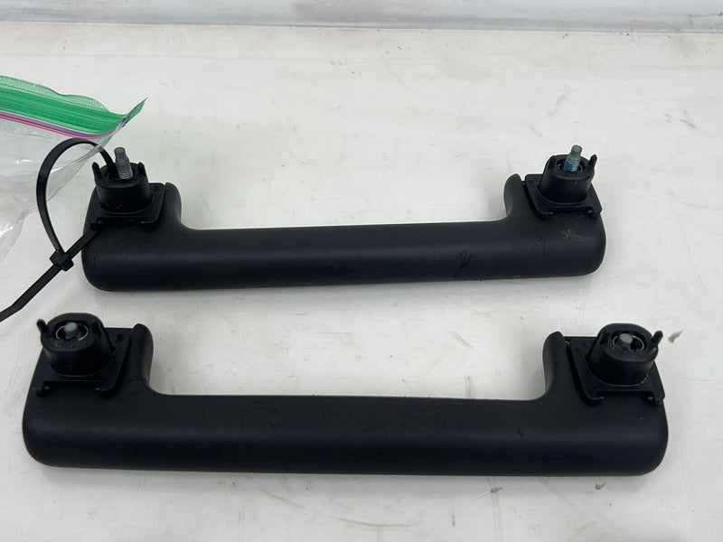 2001-2003 Audi S8 D2 A8 Overhead Front Rear Grab Handle Set of 4 Black OEM #6074EM