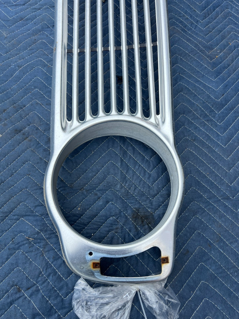 1967-1974 Volvo 140 142 Coupe Front Grille Trim Headlight Surround OEM #4855EM