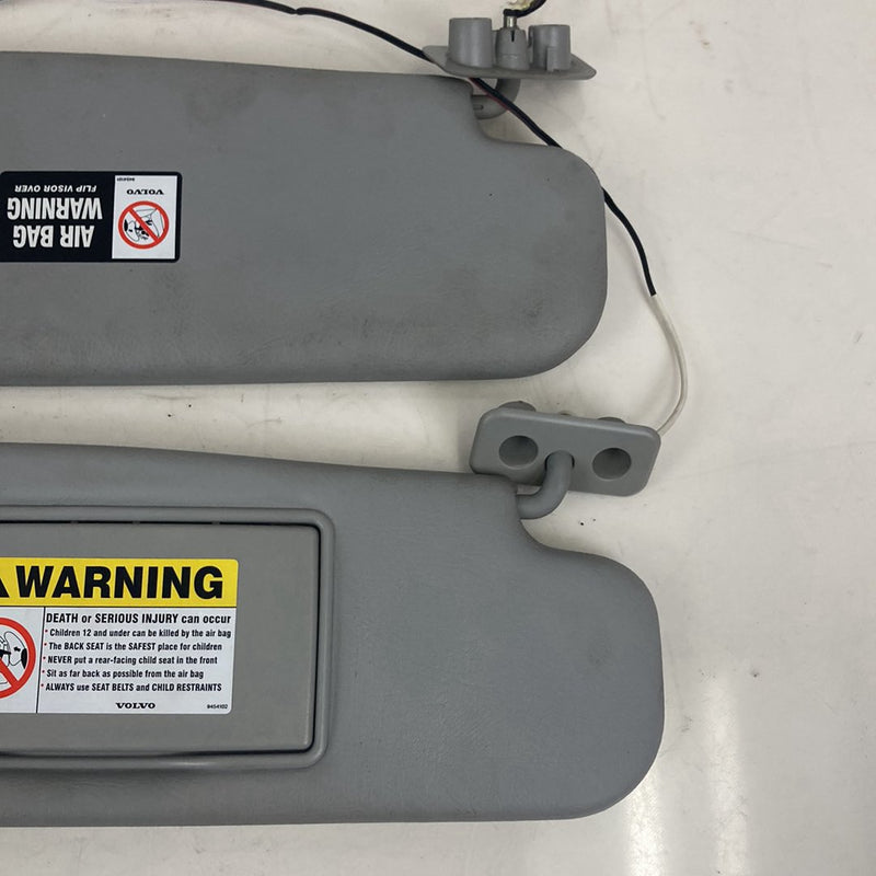 1998-2000 Volvo V70 S70 Left Right Sun Visor Shade Pair OEM #5177M
