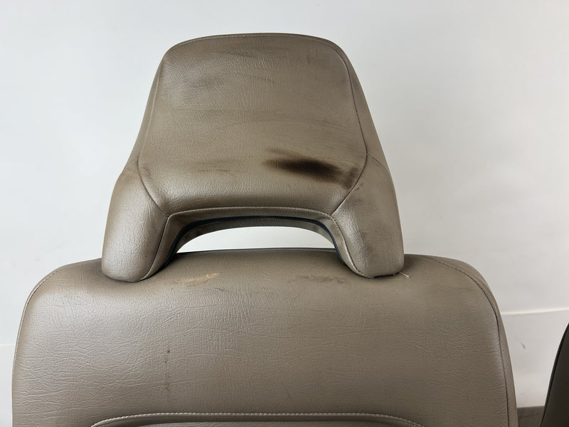 1998-2000 Volvo S70 V70 XC Gray Leather Power Front Left & Right Seat OE #6912EM