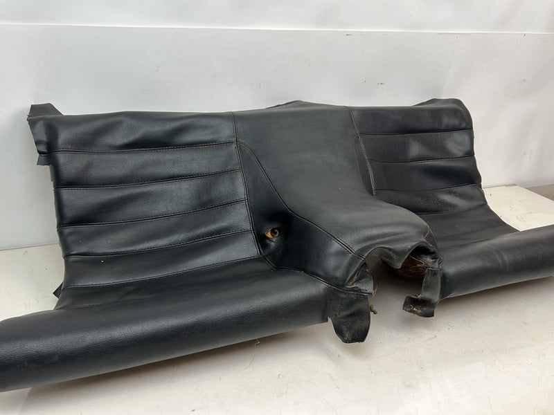 1983-1985 Porsche 944 Black Leather Rear Seat Assembly OEM #5713EM