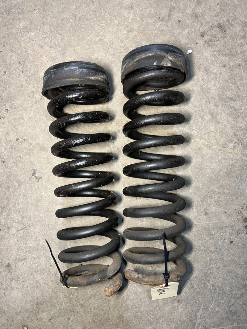 1986-1995 Mercedes 300D W124 Rear Right & Left Coil Spring Shock Pair OE #2744EM