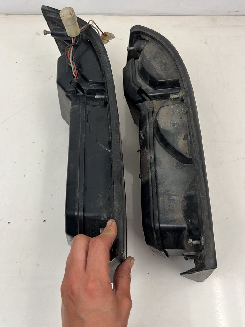 1983-1985 Porsche 944 Smoked RH LH Tail Light Lamp Pair OEM #5539EM