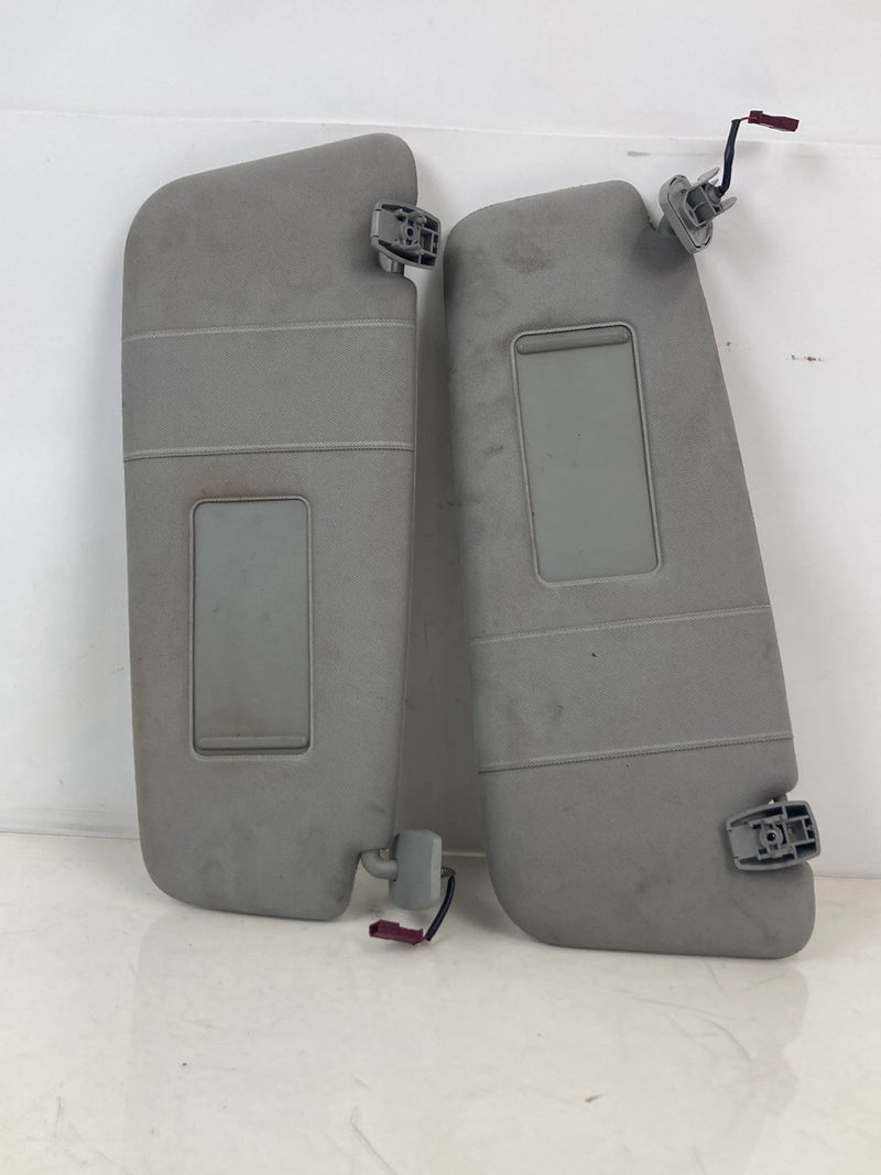 2003-2007 BMW 545i E60 Sun Visor Pair Gray OEM #4936M