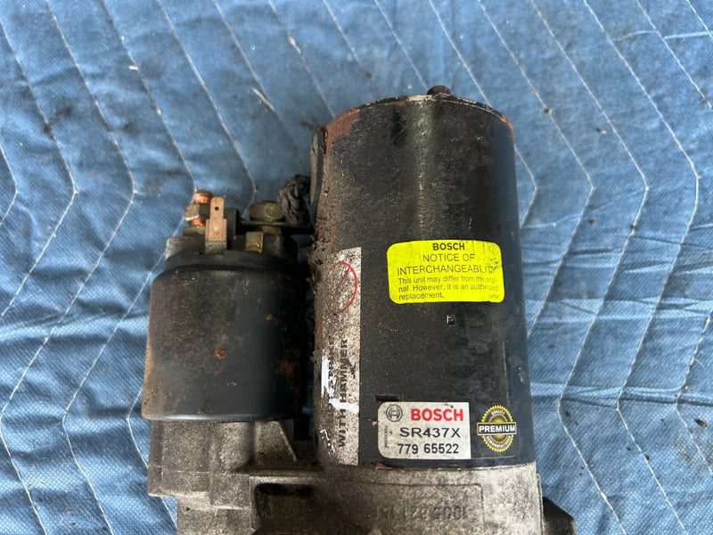 1989-1995 Volvo 740 940 Sedan Engine Starter Motor 2.3L Bosch SR437X OEM #3689EM