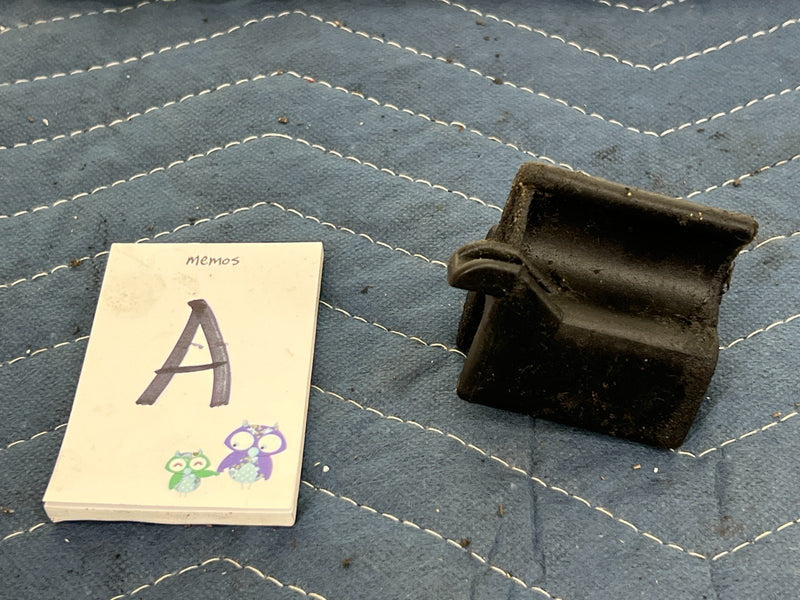 1984-1989 Volvo 740 760 Sedan Battery Hold Down Clamp Bracket Clip OEM #2619EM