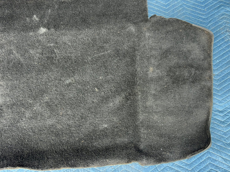 1975-1980 Volvo 244 240 *Sedan Only* Trunk Rear Carpet Black OEM #5406EM
