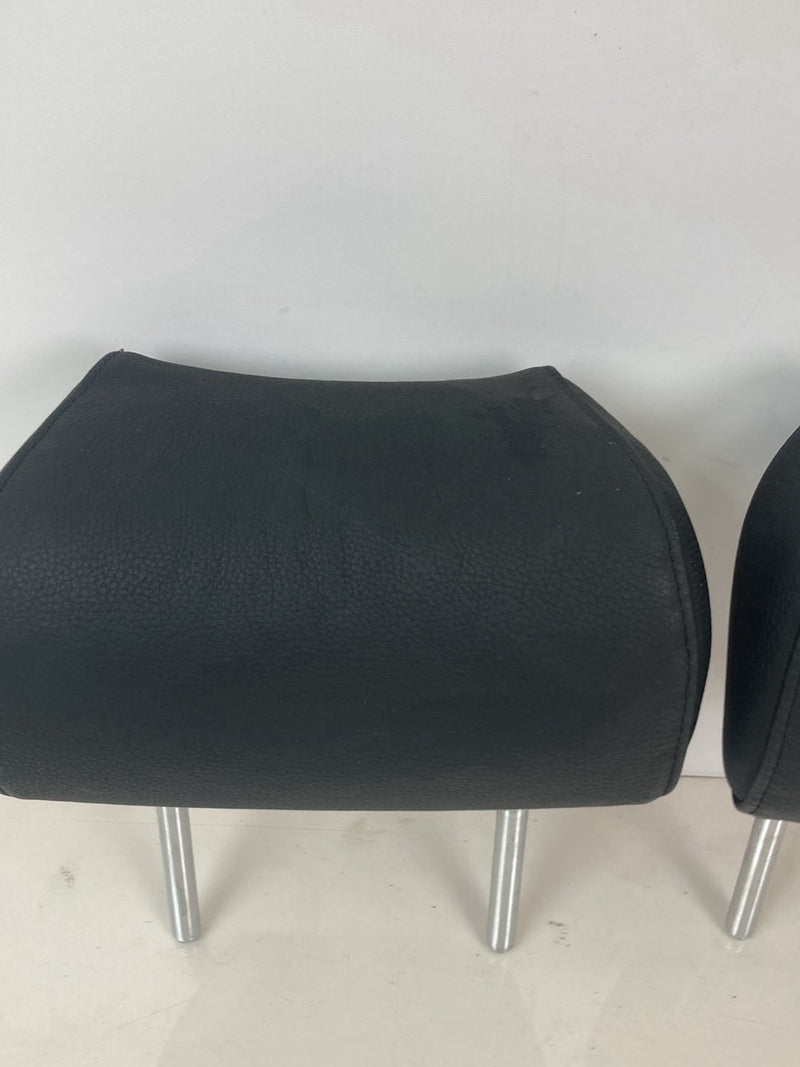 2003-2007 BMW 545i E60 Headrest Black Leather Left Right OEM #4951M
