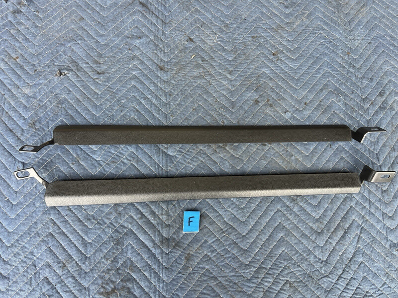 1998-2000 Volvo V70R V70 Rear B To C Pillar Overhead Trim Charcoal OEM #4079E
