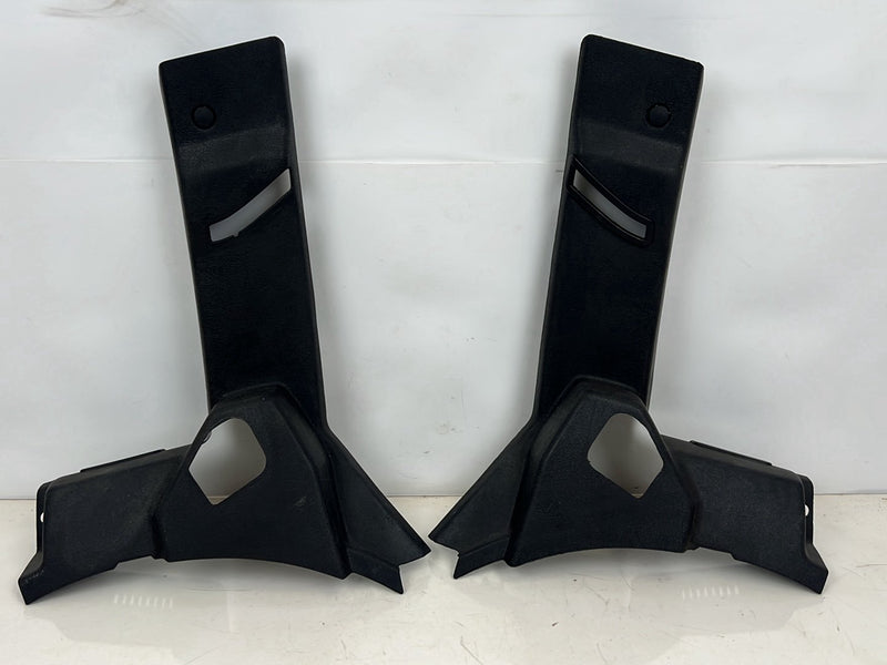 1990-1992 Volvo 740 745 940 Wagon Right & Left C Pillar Trim Black OEM #5869EM